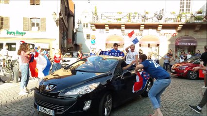 scènes de joie à Molsheim