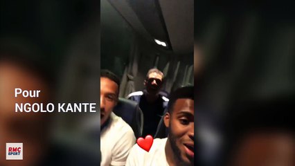 Pavard, Kante... Les Bleus reprennent les chants de supporters