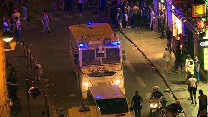 Casi 300 detenidos en Francia por incidentes durante festejos