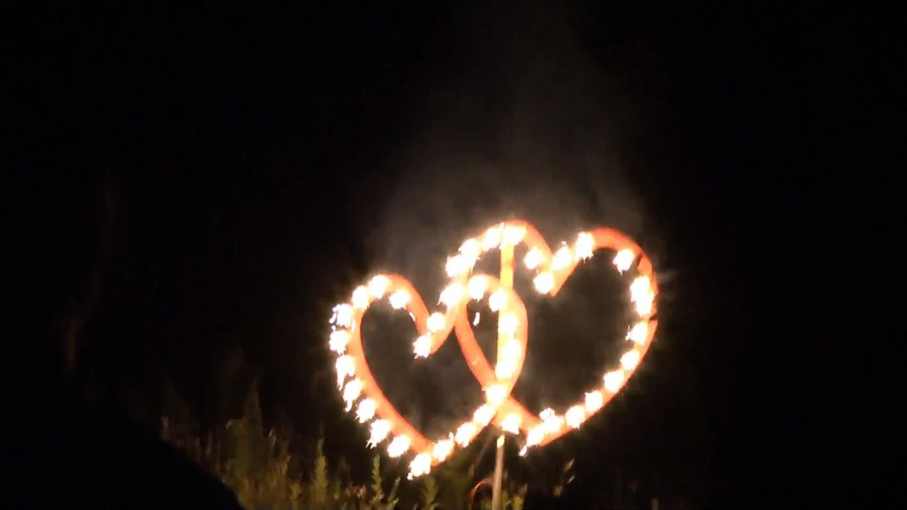 Kleines Hochzeitsfeuerwerk in Oberhausen