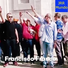 Noticia | Cánticos fascistas y símbolos preconstitucionales en el Valle de los Caídos