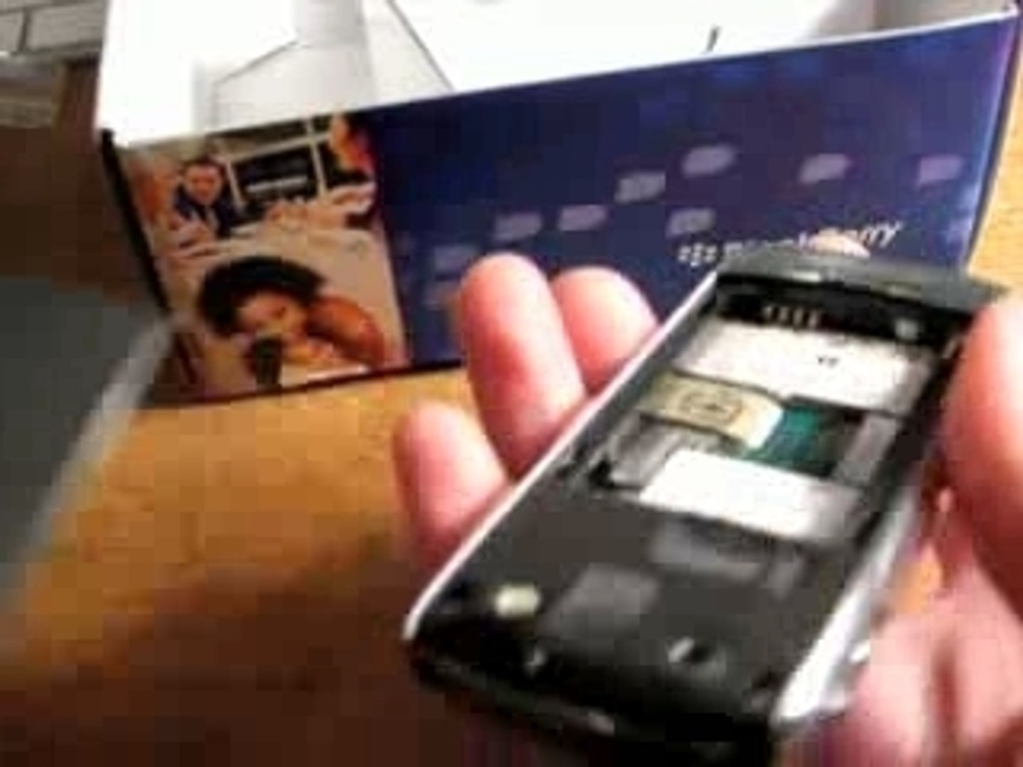 Blackberry Pearl -Unboxing