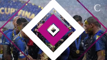 PHOTOS. Adil Rami est allé chercher la Coupe du monde avec le collier d'immunité de Koh-Lanta