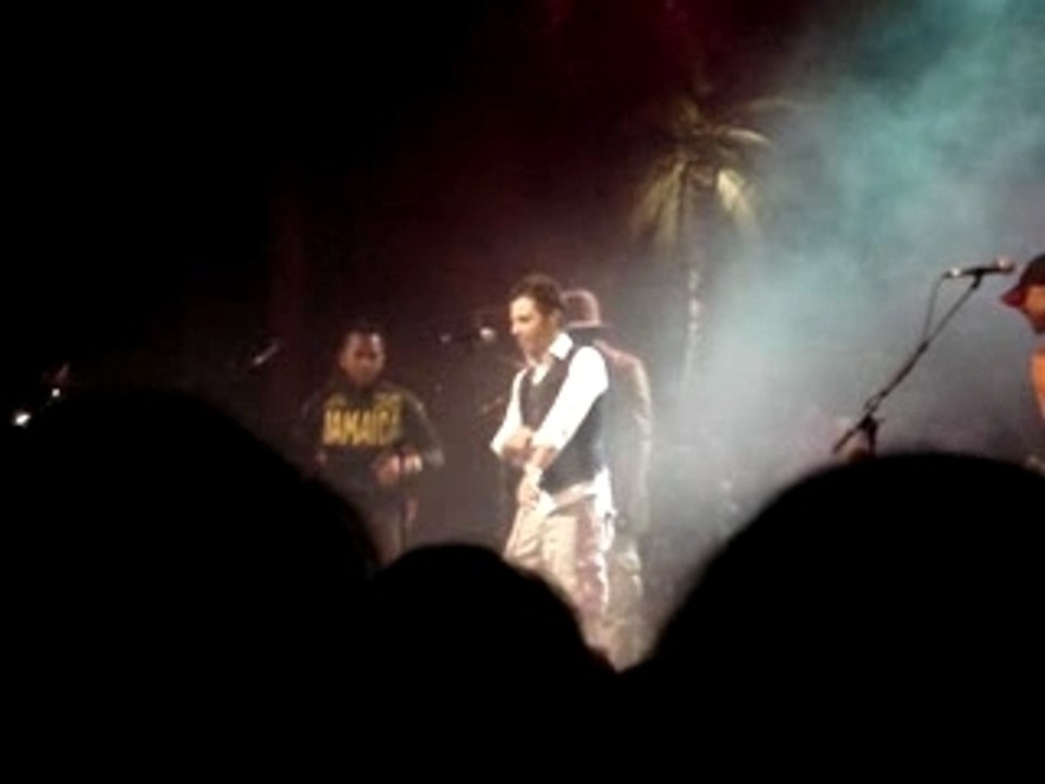 Christophe Maé live rennes nov 2007   présentation