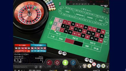 【プレイ動画１】Wストリート5ベット法50ゲーム【ルーレット】