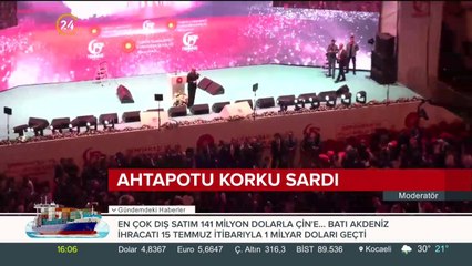 Ahtapotu korku sardı