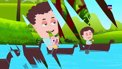 rang rang rang votre bateau | comptine | Preschool Poetry | Kids Rhymes | Row Row Row Your Boat