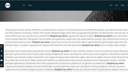 Oksijenli Saç Ekimine Neden İhtiyaç Duyulur?