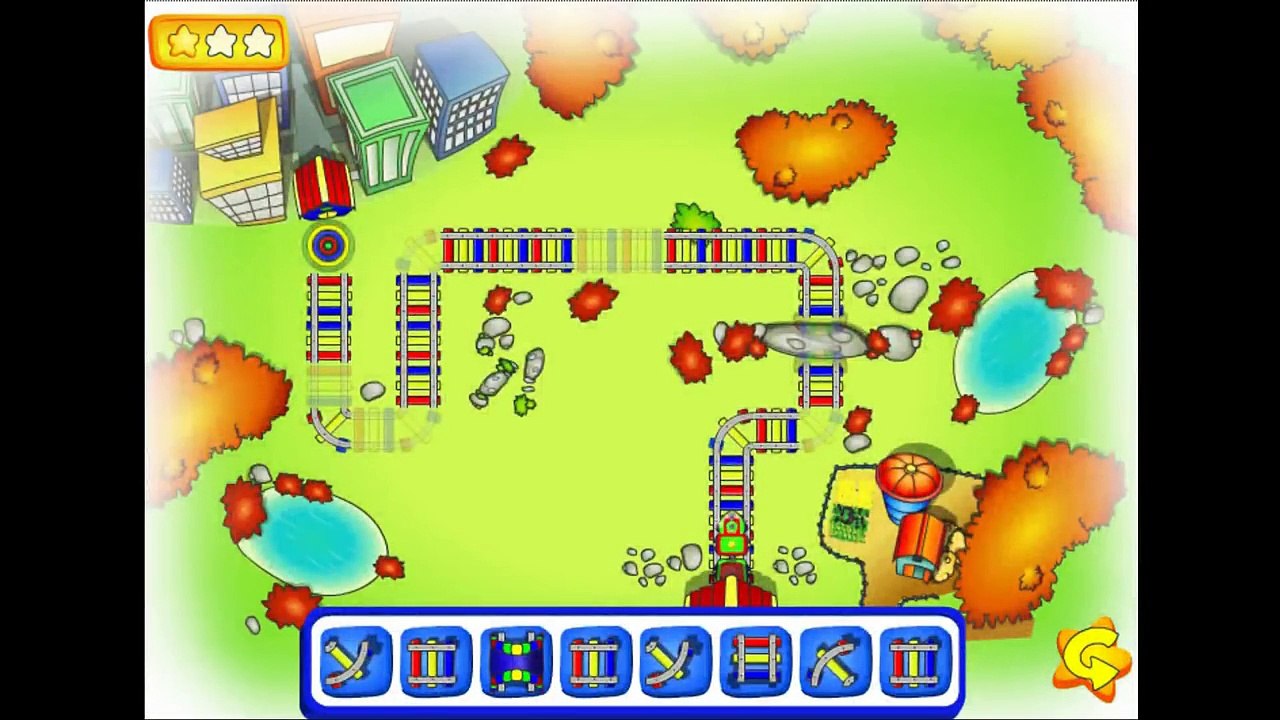 Caillou: Train Conductor - Game for kids