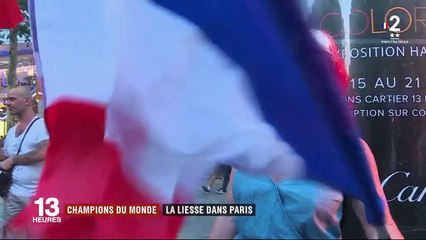 Coupe du monde 2018 : la liesse des Parisiens