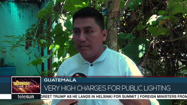 Guatemalans Are Charged Extra Fees in Electric Bills