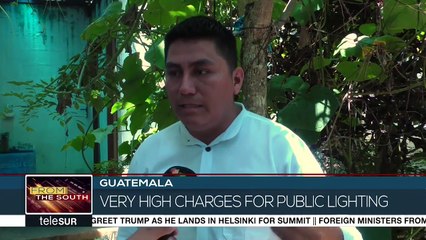 Guatemalans Are Charged Extra Fees in Electric Bills