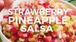 Strawberry Pineapple Salsa will have everyone raving at your next party! People love the fresh, fruity zing from this tasty fruit salsa!WRITTEN RECIPE: