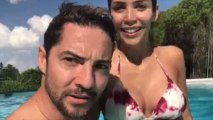 David Bisbal y Rosanna Zanetti disfrutan de su primer verano como casados