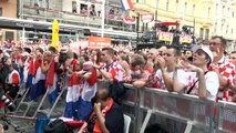 Croacia celebra su segundo puesto en el Mundial de Rusia 2018