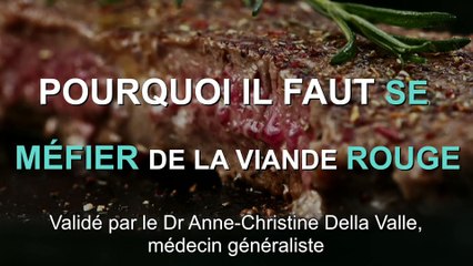 Viande rouge, mauvaise pour la santé ?