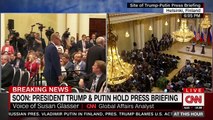WATCH: Man claiming to be with a progressive news org gets booted from Trump-Putin presser in Helsinki