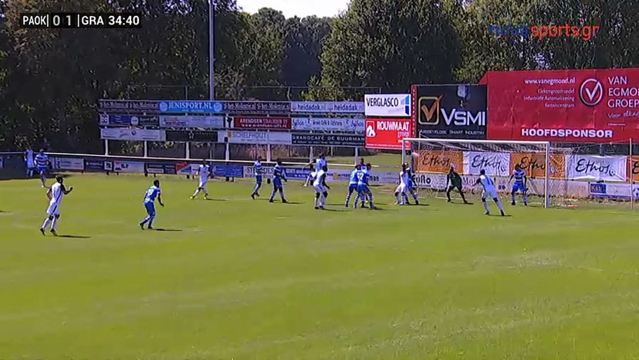 1-1 Leo Matos Goal - PAOK vs Graafschap - 16.07.2018 [HD]