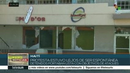 Expertos afirman que Haití tuvo protestas con destrozos selectivos