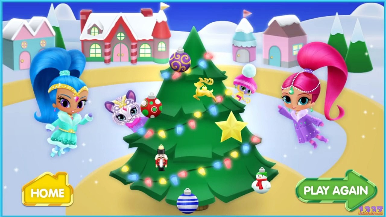 Paw Patrol & Blaze and the Monster Machines Christmas Festival | Cartoon Game Episode for
