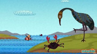 The Heron and the Crab - Panchatantra - Short Stories for Kids | Mocomi