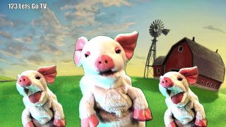 Old McDonald Had a Farm EIEIO British English Nursery Rhymes Singing Pig