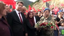 PKK'nın sözde Karadeniz sorumlusunu etkisiz hale getiren jandarma timine coşkulu karşılama - GÜMÜŞHANE