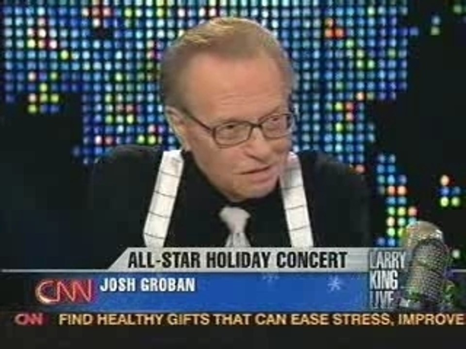 Josh Groban  - Larry King Interview