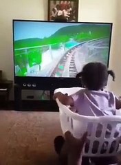 Cool Dad Father Sets Up An Impromptu Roller Coaster Ride For His Little Girl!