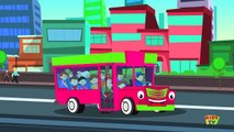 The Wheels On The Tow Truck Go Round & Round | Nursery Rhymes | Kids Songs | Vehicles Kids Tv