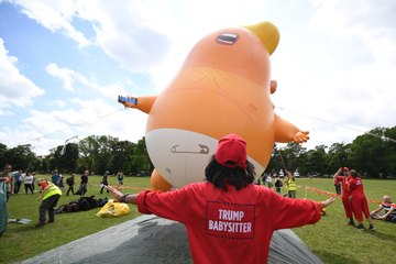 Trump Baby Blimp Is Heading to America