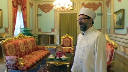 TBMM Başkanı Yıldırım, Diyanet İşleri Başkanı Erbaş'ı kabul etti - TBMM