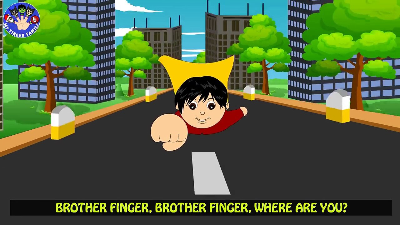 Finger Family (Super Red Man Family)