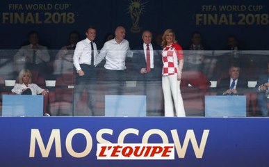 La finale France-Croatie des politiques - Foot - CM 2018