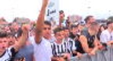 Football: Ronaldo day in Turin - Ice Creams, Pizzas and Fans welcome superstar