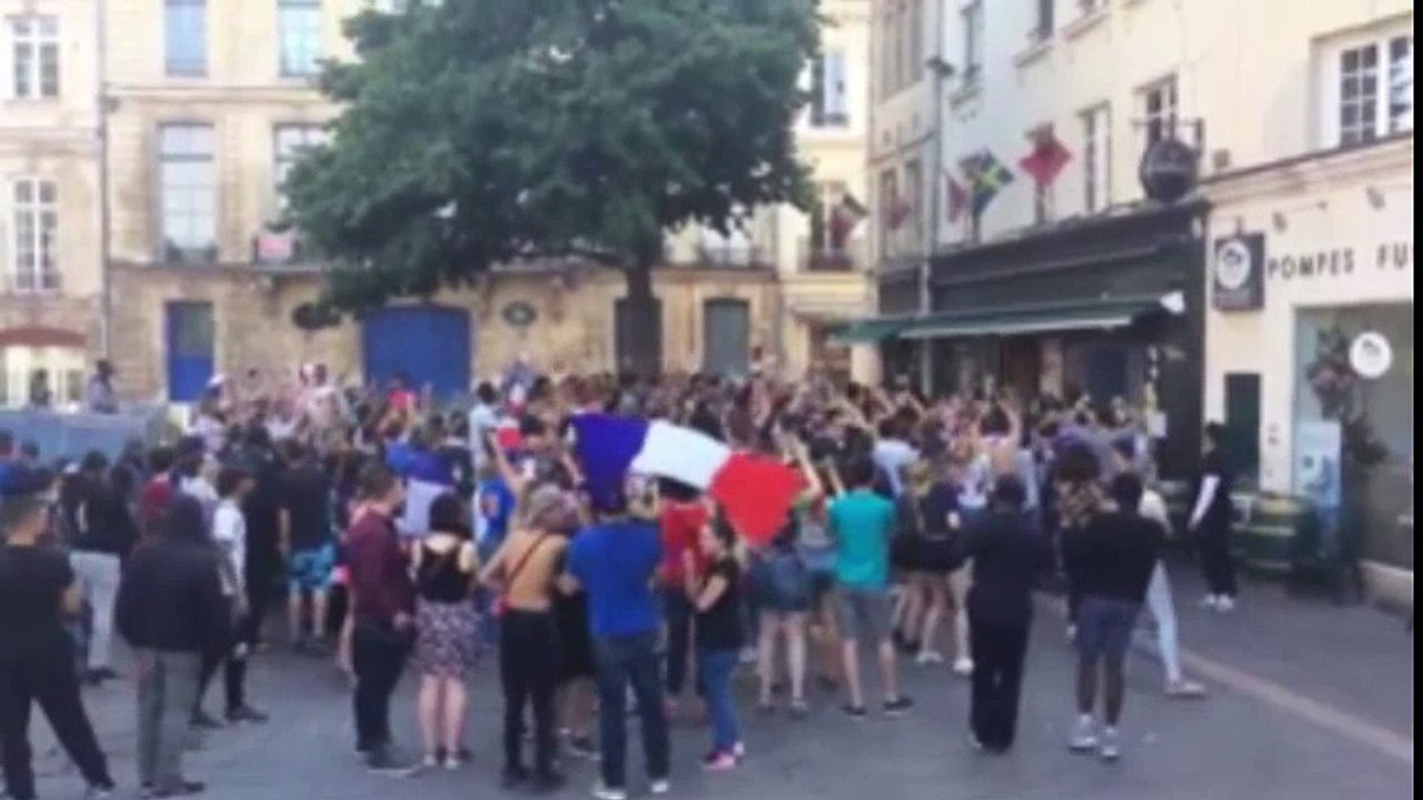 Ambiance de feu à Rouen pour la finale de la Coupe du Monde 2018