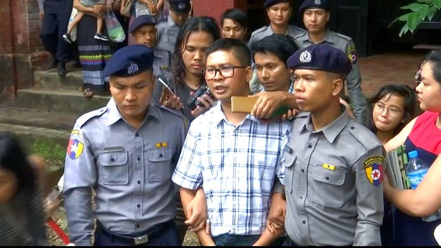 Journalist tried for reporting on Rohingya deaths testifies