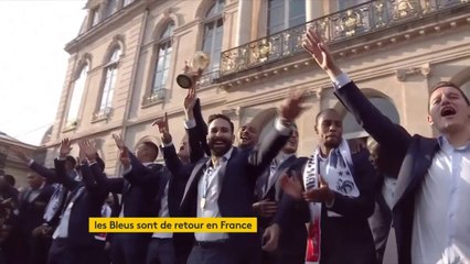 "Weee are the chaaaampiiiiions !"  #championdumonde2018 https://bit.ly/2LnoSOT