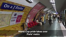 Paris metro stations renamed in honour of World Cup champions