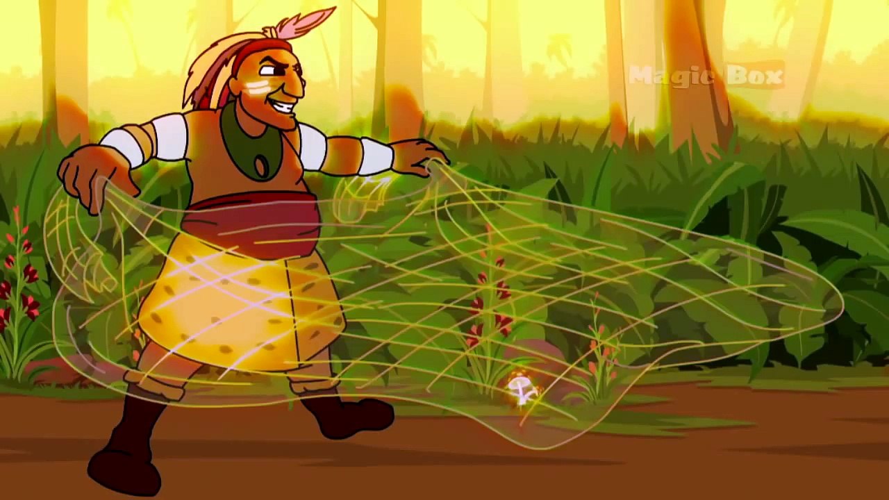 Wood Pecker, Deer And Tortoise - Jataka Tales In English - Animation / Cartoon Stories For Kids