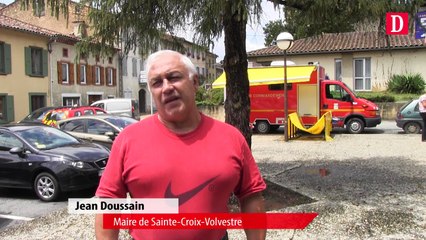 Après l'inondation, état des lieux à Sainte-Croix-Volvestre