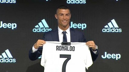Ronaldo já foi apresentado como jogador da Juventus