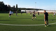 Premier entraînement de Stéphane Jaspart à Huy