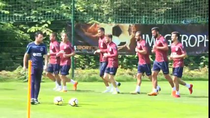 Trabzonspor'da Sosa, Takımla Çalışmalara Başladı