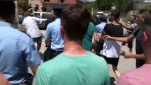 Përleshje fizike në protestën në Mramor, arrestohen pesë persona