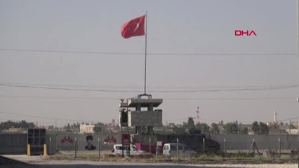 Şanlıurfa Tel Abyad'daki Pyd/ypg Flamaları Küçüğüyle Değiştirildi