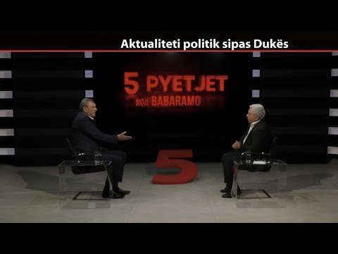 Report Tv - Duka te ‘5 Pyetjet’: Nëse zgjedhjet mbahen tani, opozita ka të njëjtin fat
