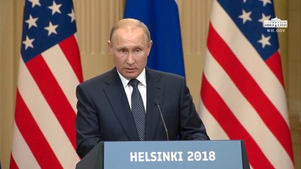 Putin's Opening Comments In Helsinki