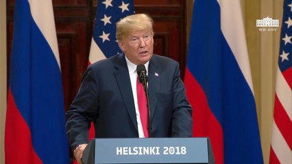 Trump's Opening Comments In Helsinki