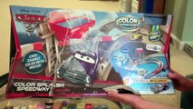 Disney Cars Color Changers Mattel Color Splash Speedway DisneyCarToys Ramone, Wingo, Boost